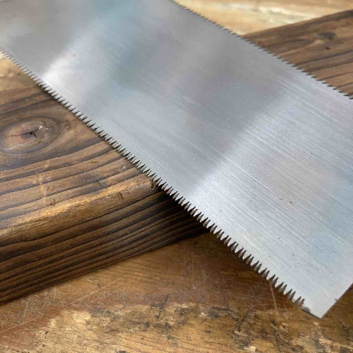 【中古品】　「宮野鉄之助」銘有 両手鋸 刃長約250mm 和工具 大工道具【柏店】