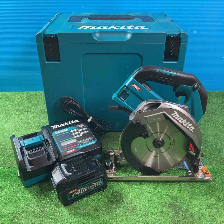 ★マキタ(makita) コードレス丸のこ HS001GRDX 40Vmax2.5Ahバッテリー1個【岩槻店】