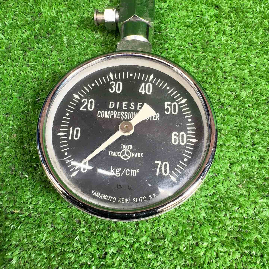 【ジャンク品】 山本計器 DIESEL ディーゼル エンジン用 コンプレッション ゲージ CG-70型 【藤沢店】