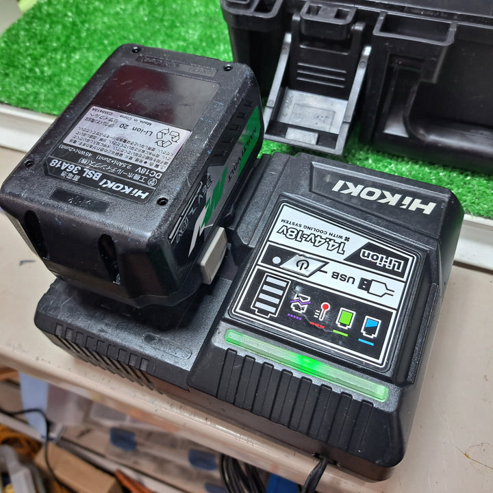 ★ハイコーキ(HIKOKI ※旧:日立工機) コードレスインパクトドライバー WH36DC(2XP)【岩槻店】
