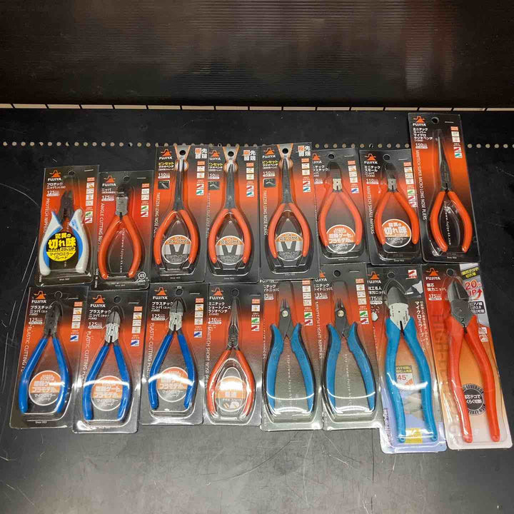 ▼FUJIYA フジ矢 ニッパ ラジオペンチ サイズ各種 16個 まとめ売り【川越店】