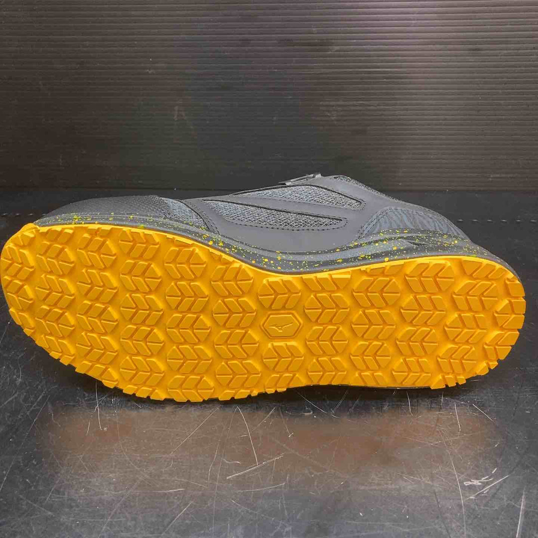 ミズノ(MIZUNO) プロテクティブスニーカー(安全靴) ALMIGHTY LSⅡ52L BOA F1GA220290 限定カラー ブラック×イエロー 26.5cm【川越店】