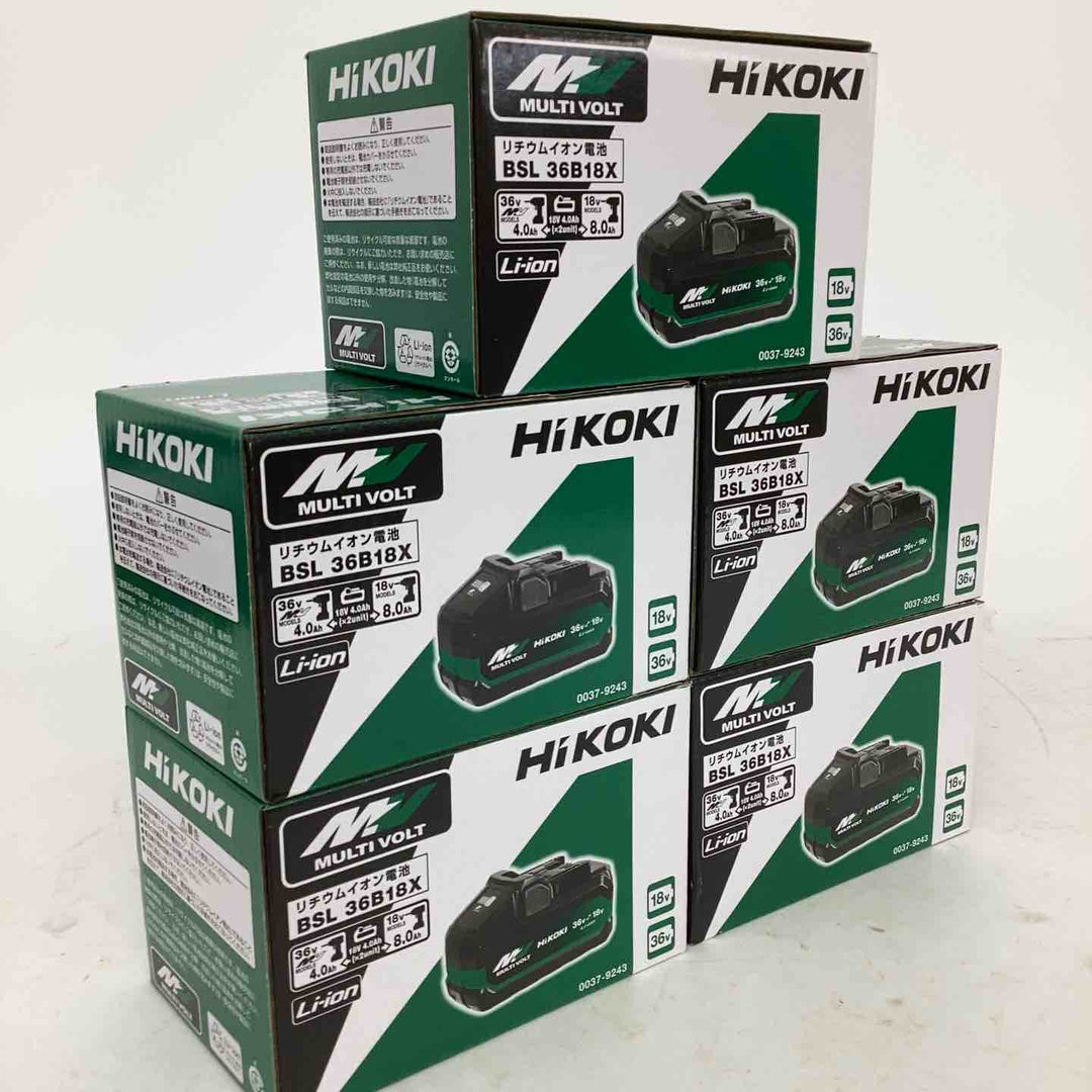 ★ハイコーキ(HIKOKI ※旧:日立工機) リチウムイオンバッテリー 36V/4.0Ah BSL36B18X【狭山】