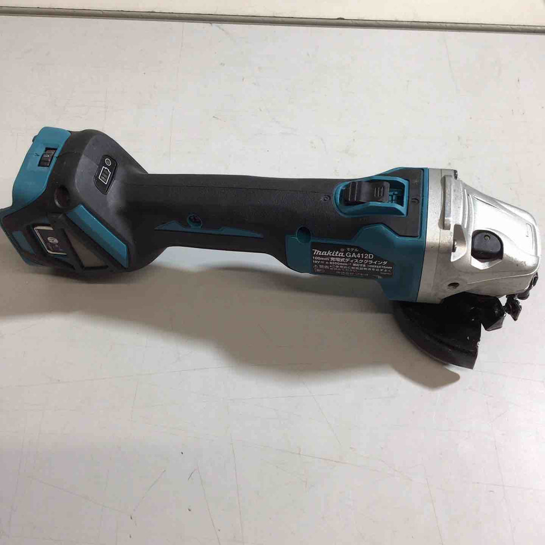 ★マキタ(makita) 100mmコードレスディスクグラインダ GA412DZ【戸田店】