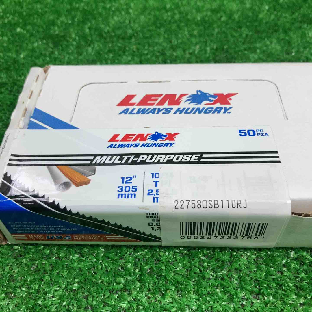LENOX (レノックス) バイメタルセーバーソーブレード 300mm 10/14山 (50枚) 22758-OSB110R【川崎店】
