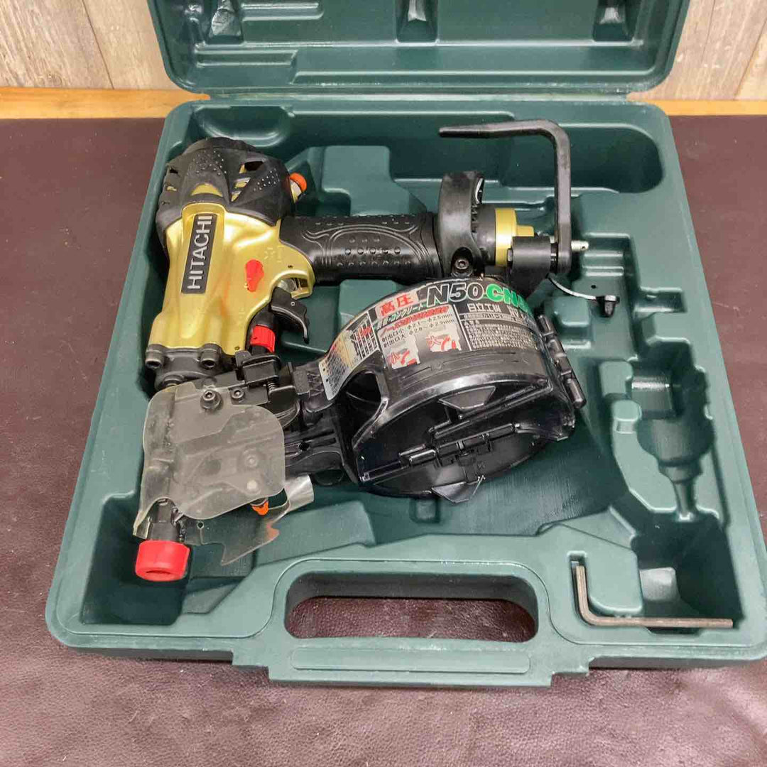 【中古品】ハイコーキ(HIKOKI ※旧:日立工機) 高圧エア釘打ち機 NV50HMC【東大和店】