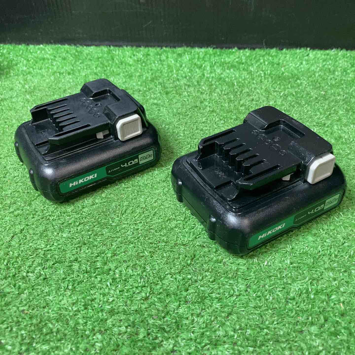 【中古品】◇ハイコーキ(HIKOKI ※旧:日立工機) コードレスインパクトドライバー WH12DCA(2LS) 充電器、バッテリー2個付き【岩槻店】