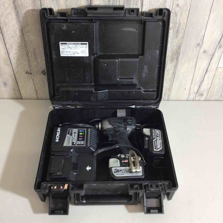 ★ハイコーキ(HIKOKI ※旧:日立工機) コードレスインパクトドライバー WH14DDL(2LSCK)(B)【戸田店】