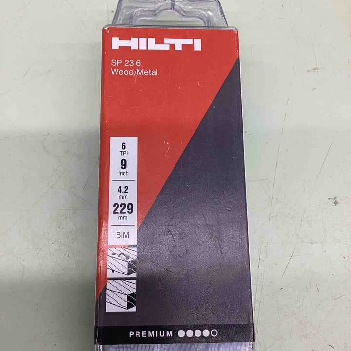 HILTI ヒルティ SP 23 6W/M 35枚 セーバーソー レシプロソー ブレード 229㎜ 替刃 ホワイト 消耗品 【越谷店】