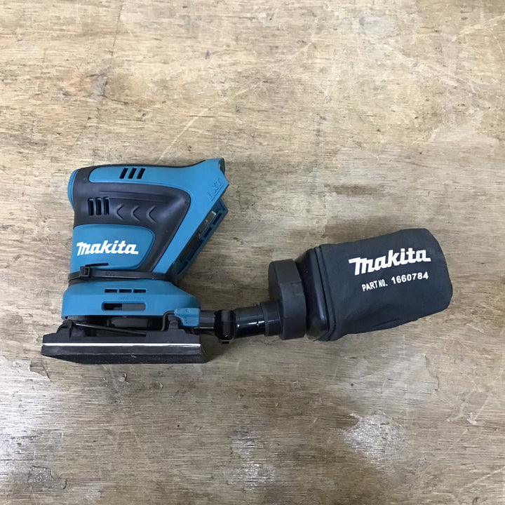 ★マキタ(makita)18Vコードレス防じんミニサンダ BO480DZ 本体のみ【柏店】