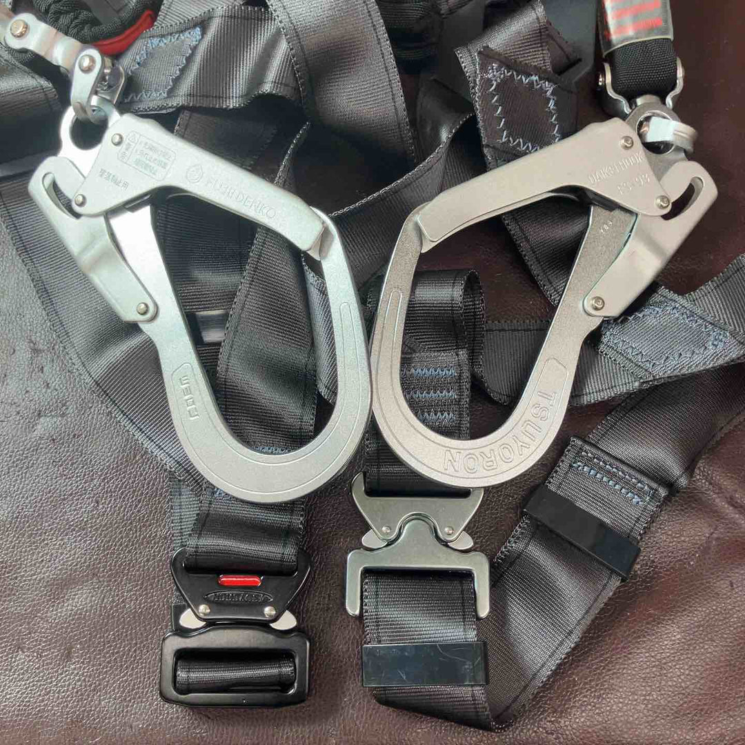 【中古美品】 ツヨロン 新規格 墜落制止用器具 クロカゲハーネス TH-504-2NV93SV-OT-DG-L-2R23-BX 【東大和店】