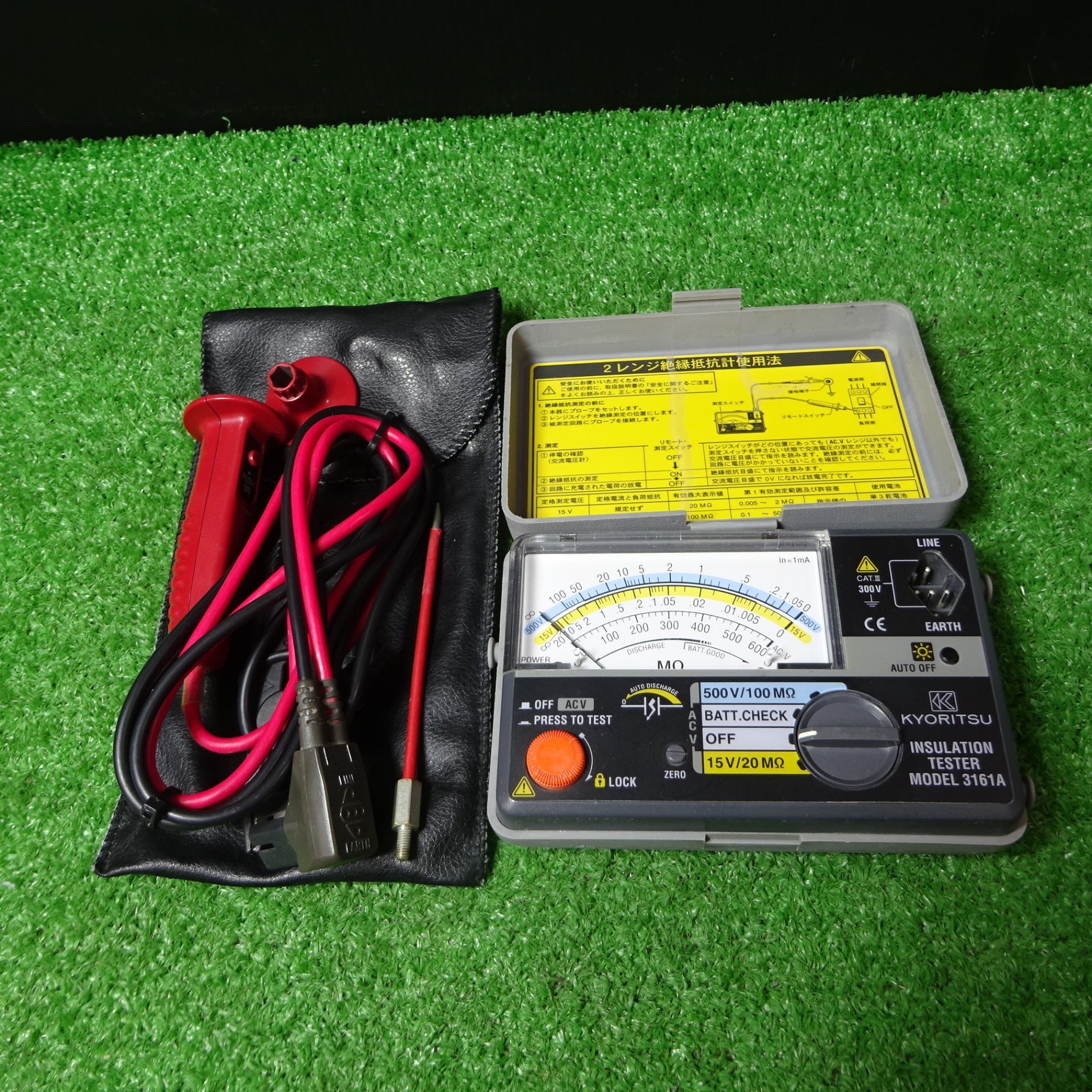 共立電気計器 (KYORITSU) 絶縁抵抗計 3148A MODEL 3148A｜絶縁抵抗計｜製品情報｜共立電気計器株式会社