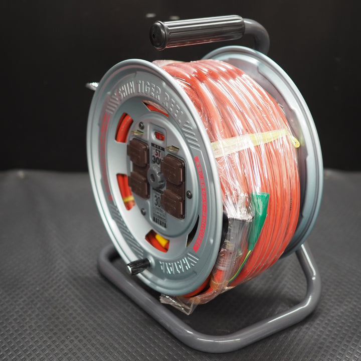 【未使用品】HATAYA/畑屋製作所 シンタイガーリール ST-30K 100V用 屋内用 2.0m㎡×3C×30m【鴻巣店】