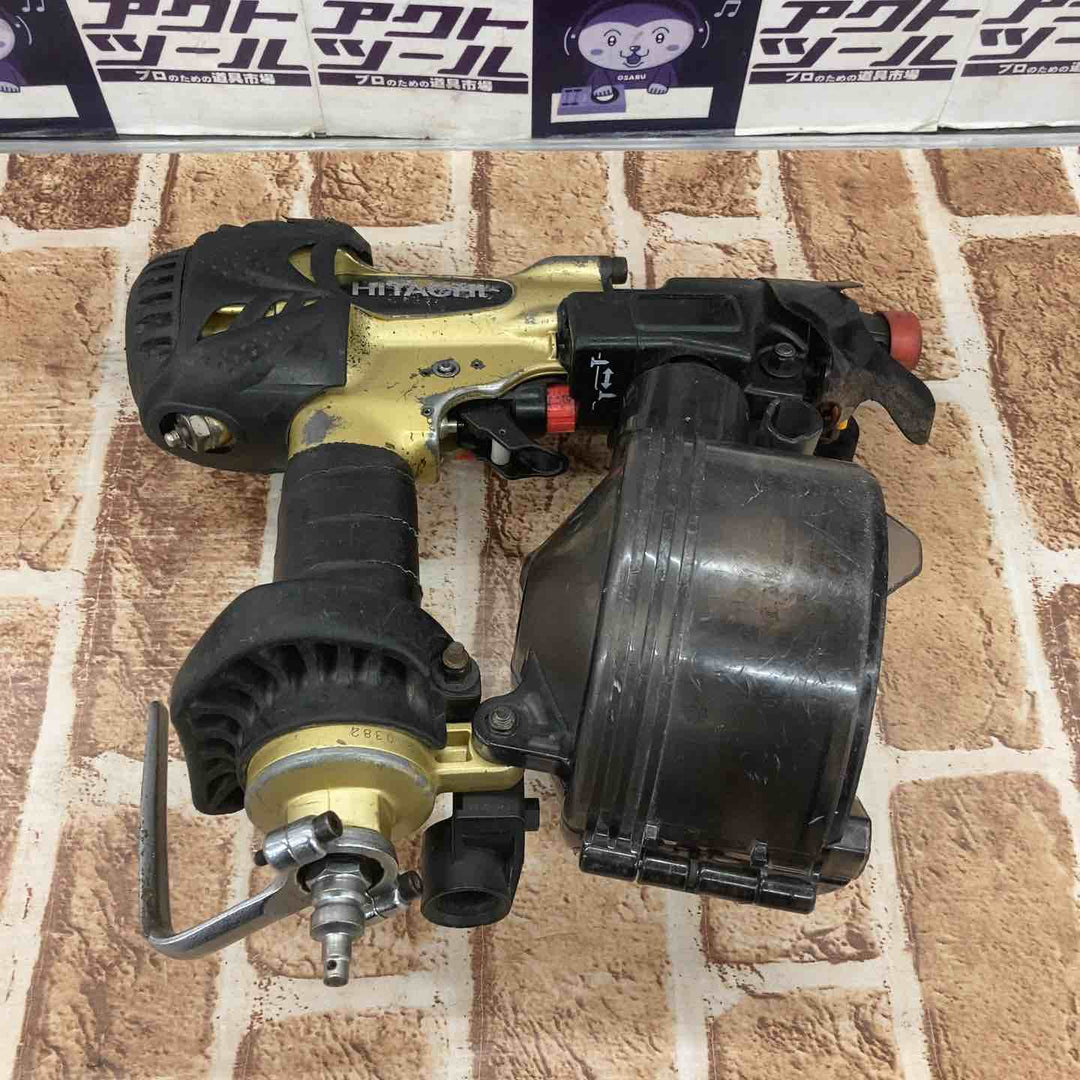 中古品】ハイコーキ(HIKOKI ※旧:日立工機) 高圧エア釘打ち機 NV50HMC 