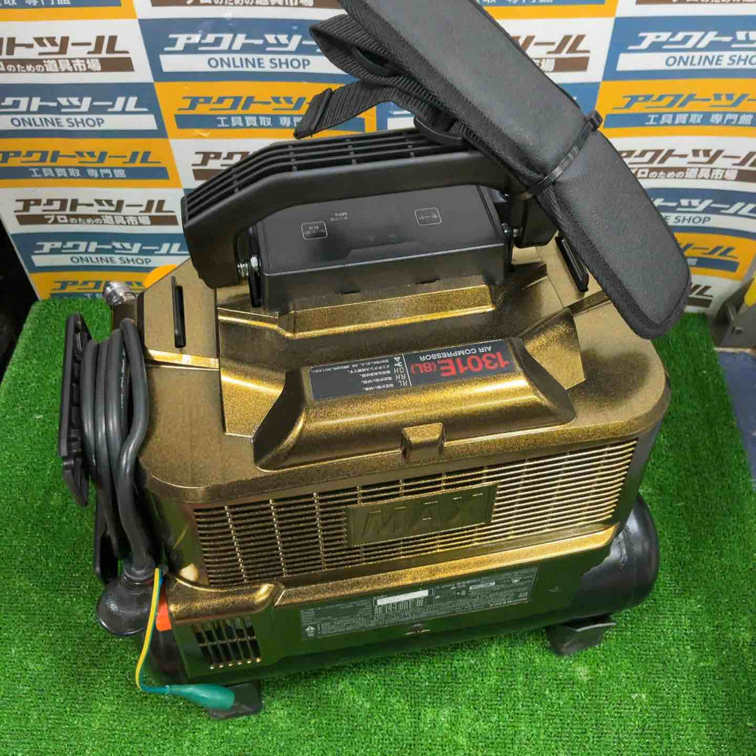 ★マックス(MAX) 高圧常圧兼用コンプレッサ AK-HL1301E(8L)_アンバーオリーブ【草加店】