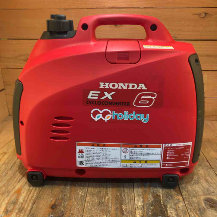 【中古品】ホンダ(HONDA) サイクロコンバーター発電機 EX6【所沢店】