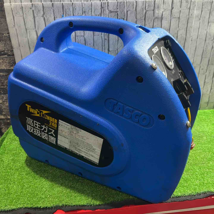 イチネンタスコ(TASCO) フルオロカーボン回収装置 ツインサンダー240 TA110XZ【川口店】