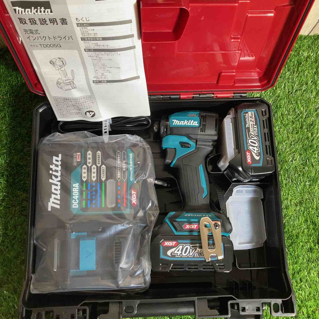 ★マキタ(makita) 40Vmaxコードレスインパクトドライバー TD005GRDX【戸田店】