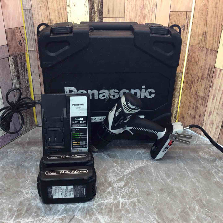 ◇パナソニック(Panasonic) コードレス振動ドリルドライバ EZ7940LZ2S-H【八潮店】