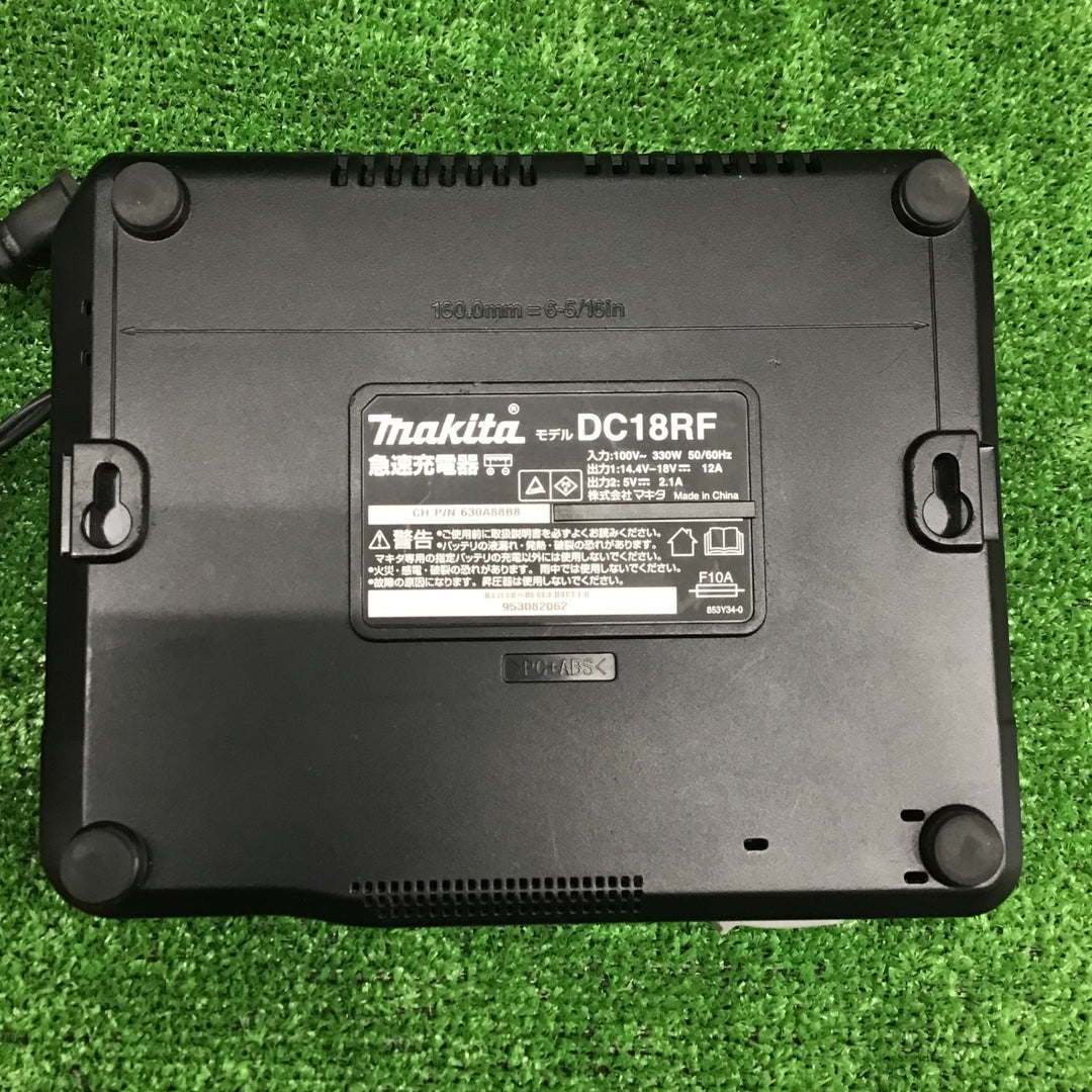 【現状品】 マキタ/makita 急速充電器 DC18RF 【鴻巣店】