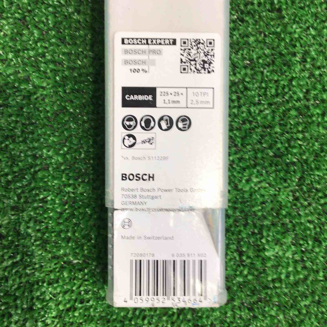 ボッシュ セーバーソーブレード 超硬 金属 中厚物用 S1155HHM 10枚入り【町田店】