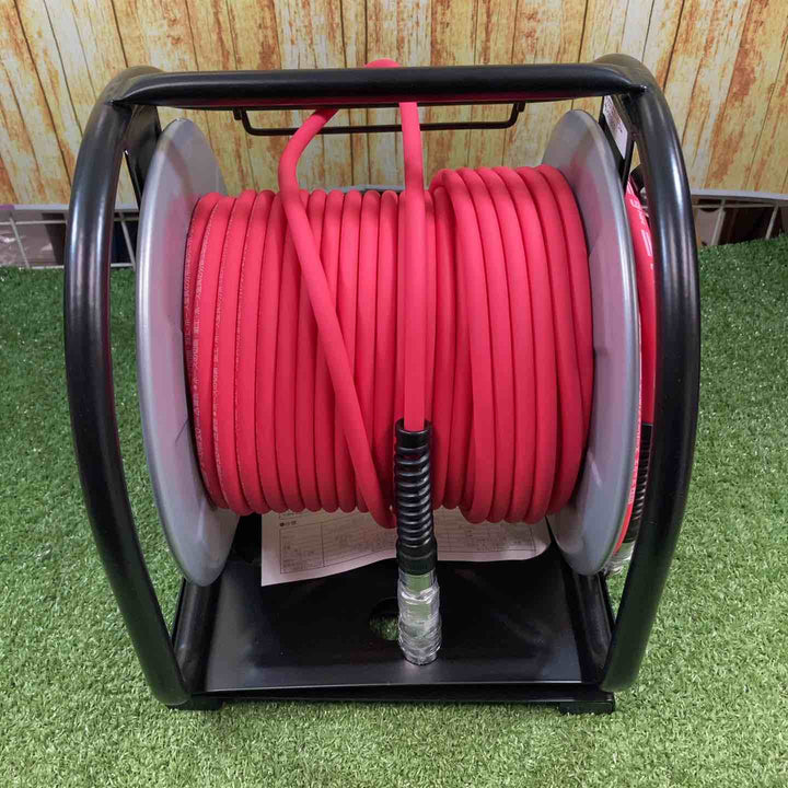 ◇MAX  ホースドラム プレミアムやわすべりほーす 高圧用エアホース HHD-RT5030S2 AH96488【川崎店】