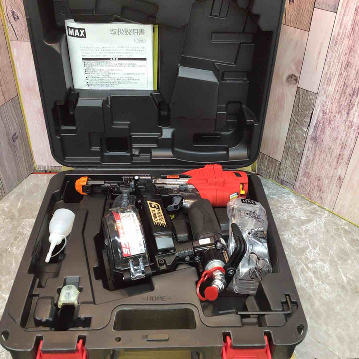 ★マックス(MAX) 高圧エアネジ打ち機 HV-R41G5-G【八潮店】