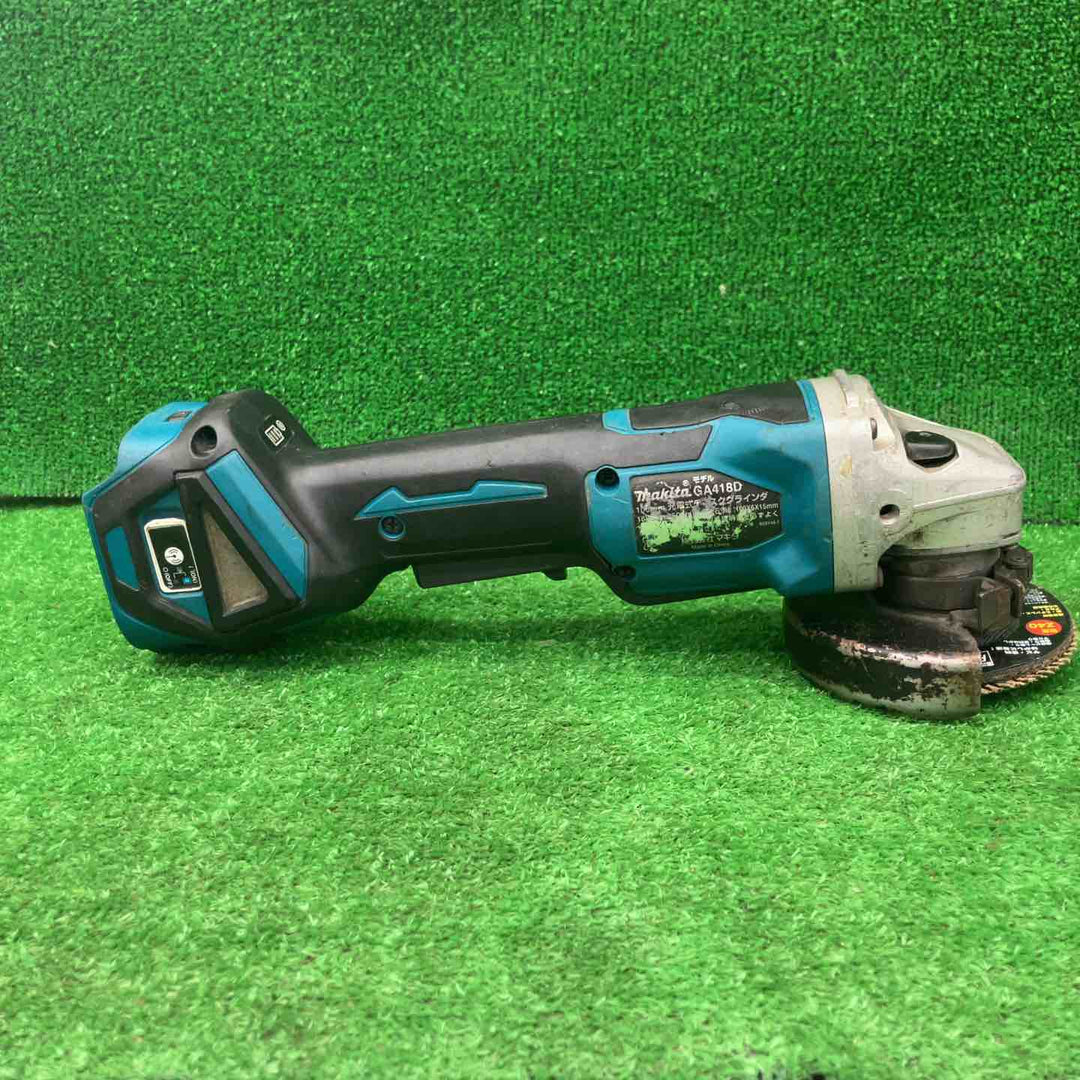 【中古品】★マキタ makita 100mmコードレスディスクグラインダ GA418DZ【桶川店】