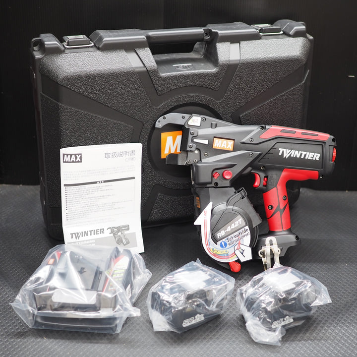 【未使用品】マックス/MAX 鉄筋結束機 ツインタイア RB-442T-B2C/1450A【鴻巣店】