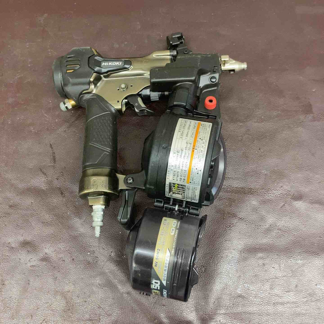 【中古品】 ハイコーキ(HIKOKI ※旧:日立工機) 高圧エア釘打ち機 NV50H2(S) 【東大和店】