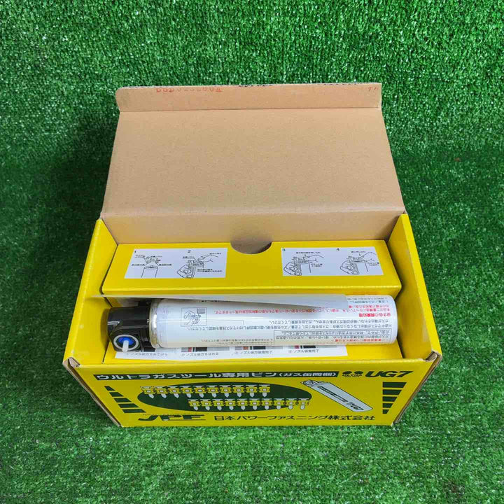 【未使用品】JPF UG3040 ハイグレードピン 40mm 1000本 FC-2R ガス缶付き【藤沢店】