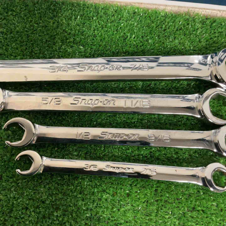 スナップオン(Snap-on) フレアナットレンチ RXFS1214B/RXFS1618B/RXFS2022B/RXFS2428B 4点セット【草加店】