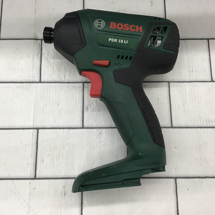 ○ボッシュ(BOSCH) 18Vバッテリー インパクトドライバー PDR18LI-1B【所沢店】