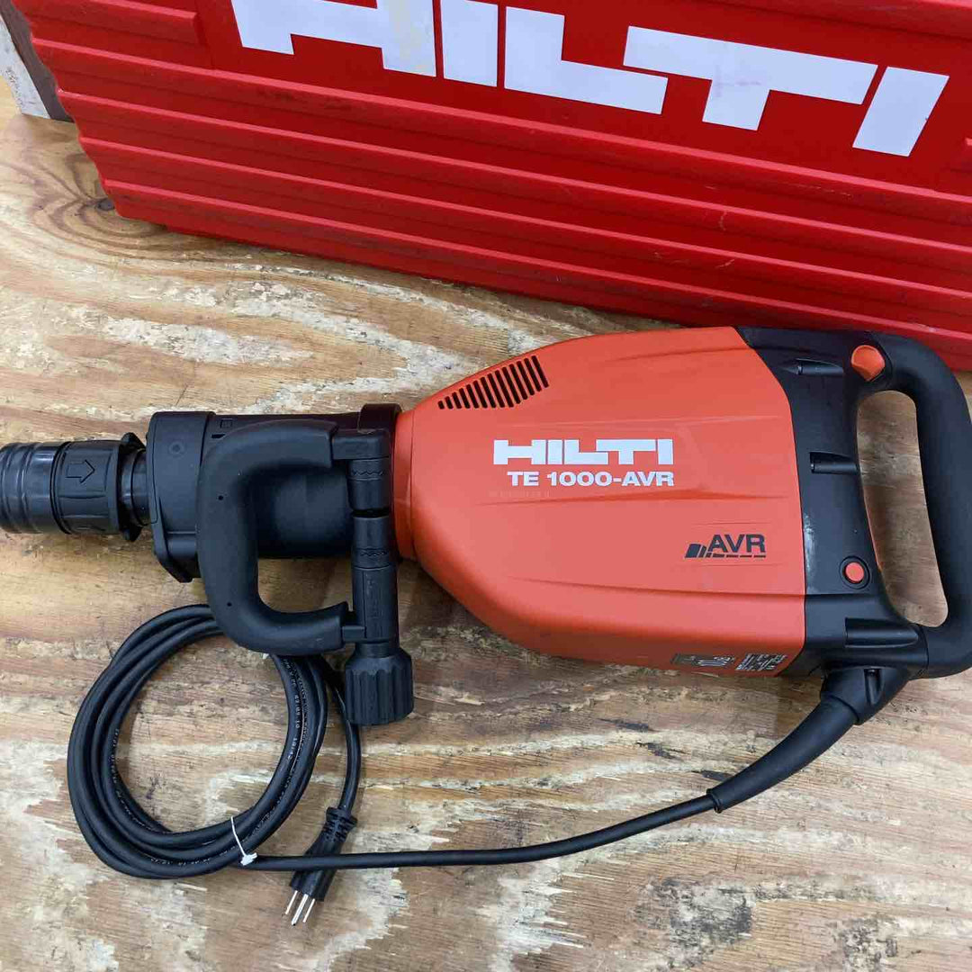 【美品】★ヒルティ(Hilti) コード式ハツリ機 TE1000-AVR 解体ハンマー はつり機 ブレーカー【柏店】