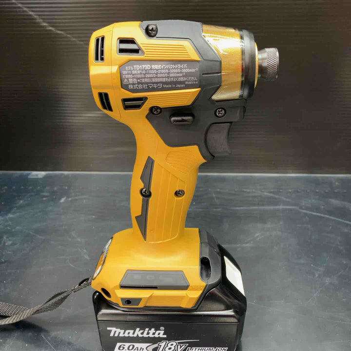 マキタ(makita) コードレスインパクトドライバー TD173DGXPY LTX20周年限定色 プレミアムイエロー【川越店】