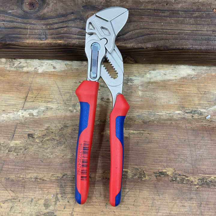 ▼クニペックス(KNIPEX) プライヤーレンチ 8605-180 コンフォートグリップ 削れ跡あり【柏店】