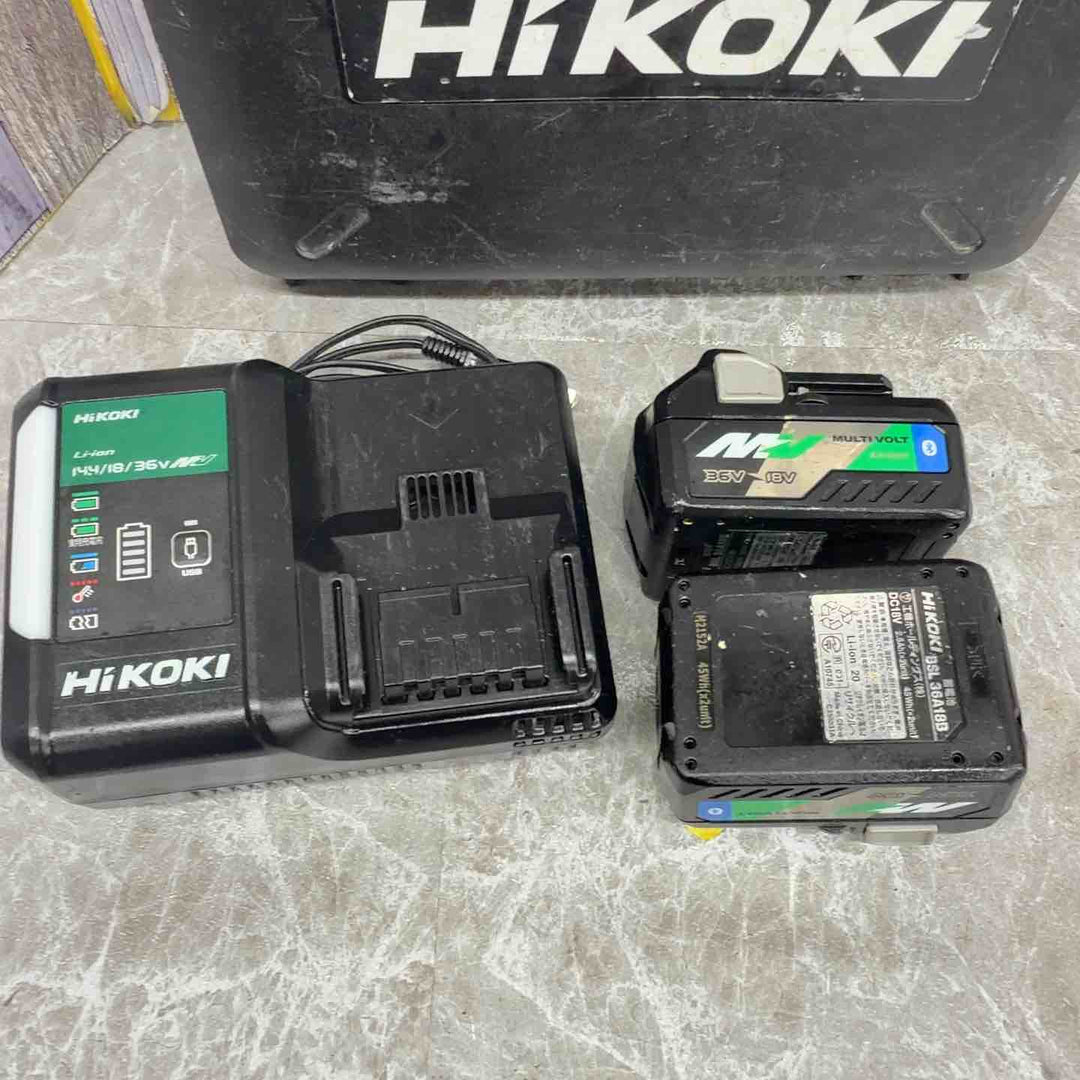 ★ハイコーキ(HIKOKI ※旧:日立工機) コードレスインパクトドライバー WH36DC(2XPSZ)(DY)【八潮店】