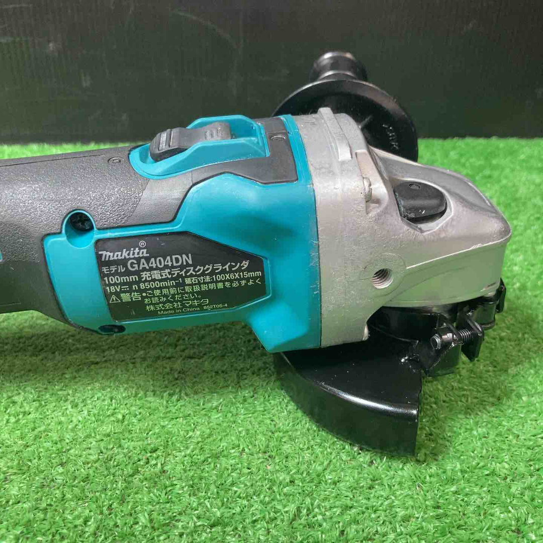 【中古品】★マキタ(makita) 100mmコードレスディスクグラインダ GA404DRGXN バッテリー、充電器付き【岩槻店】
