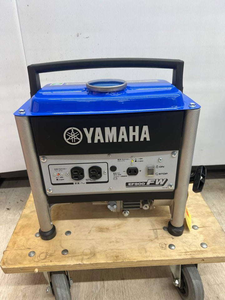 ヤマハ(YAMAHA) ポータブル発電機 EF900FW_50Hz 定格出力0.7kVA 箱・説明書なし【川越店】