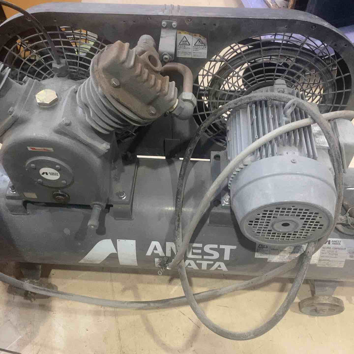 現状品【店頭受取り限定】ANEST200V コンプレッサー　TLP37E-10　【町田店】