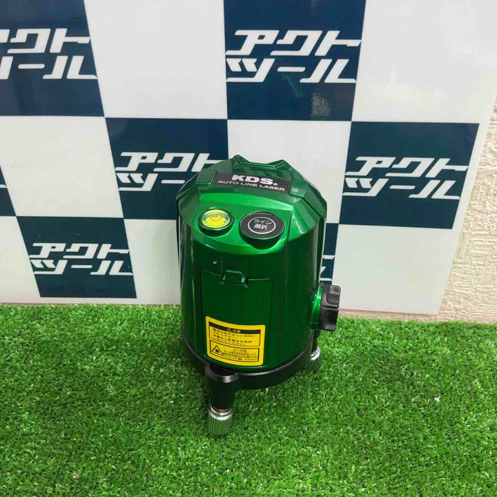 ◇KDS 高輝度グリーンレーザー墨出し器 本体のみ ATL-100RG 縦・横【草加店】