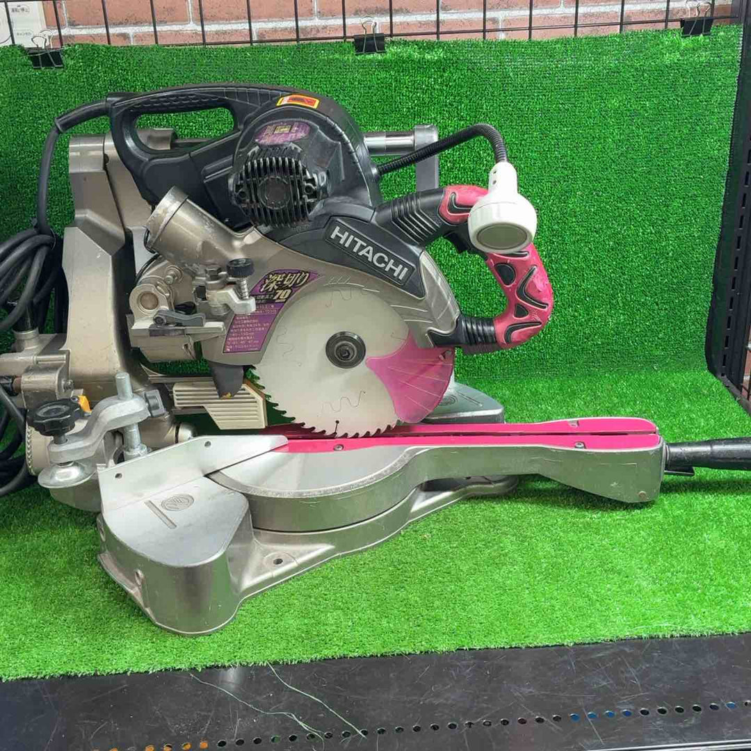 中古品】 ハイコーキ (HIKOKI ※旧:日立工機) 卓上スライド丸のこ 