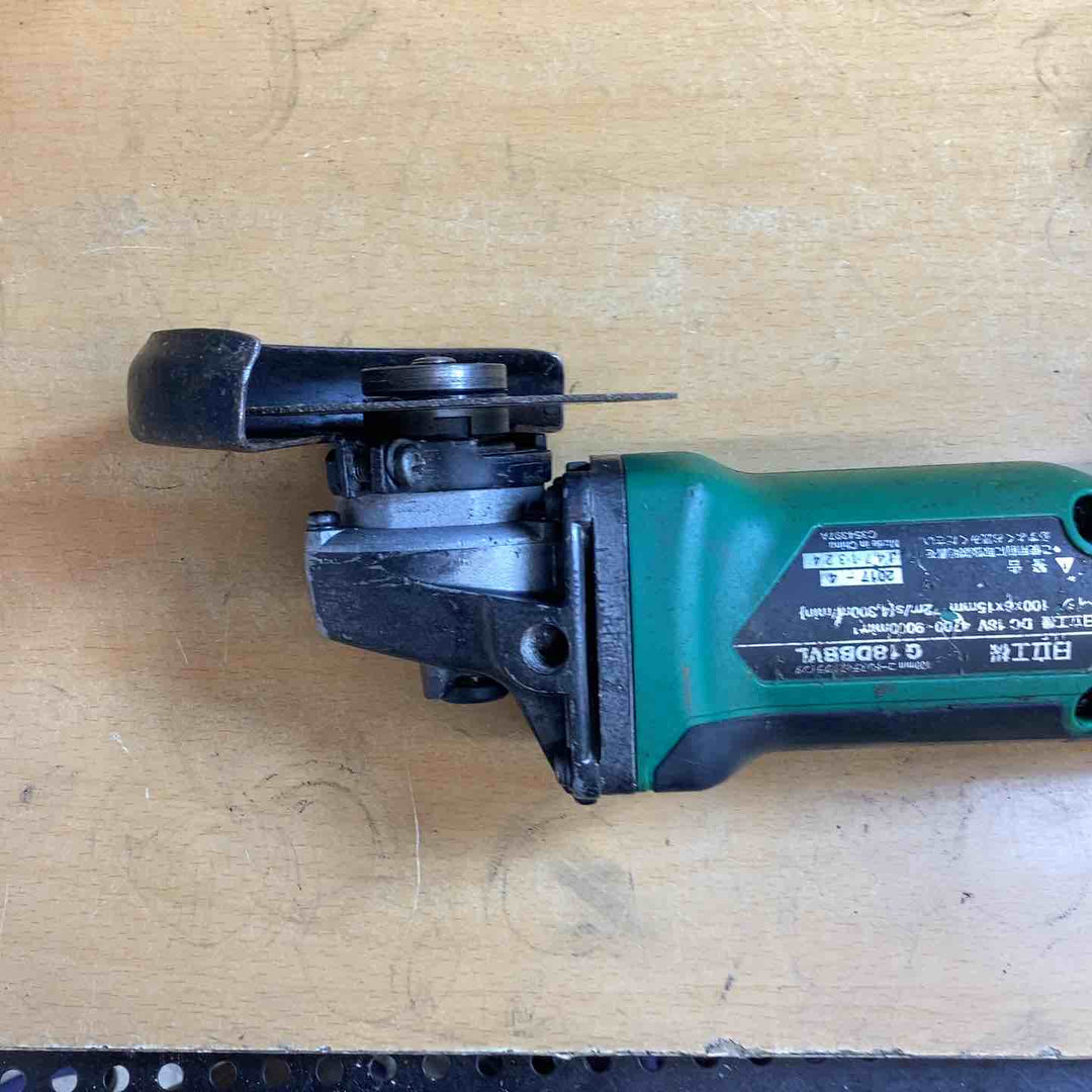 ☆ハイコーキ(HIKOKI ※旧:日立工機) 100mmコードレスディスクグラインダ G18DBBVL(NN)(L)【越谷店】