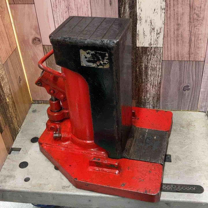 メーカー不明　爪ジャッキ　D-5E　爪部許容荷重：5ｔ【八潮店】