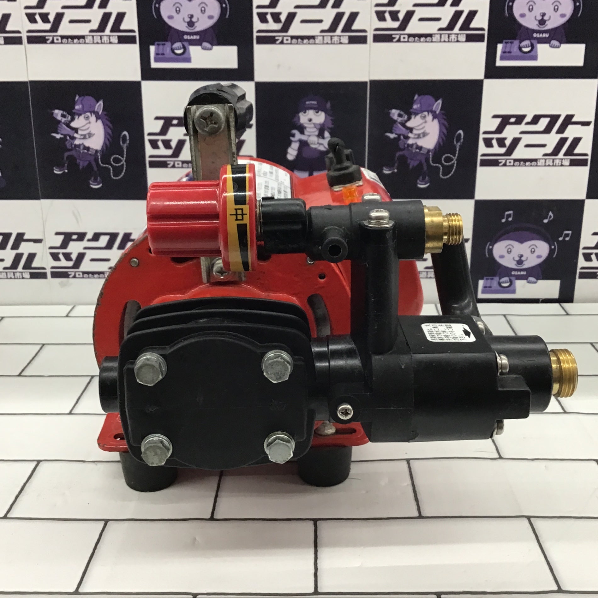 〇丸山(BIG-M) モーター動噴 GS35M 高圧洗浄機【所沢店】 – アクト