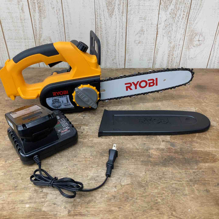 【中古品】リョービ/RYOBI バッテリーチェンソー BSC-1800L1 18V1.5Ahバッテリー1個付き【柏店】