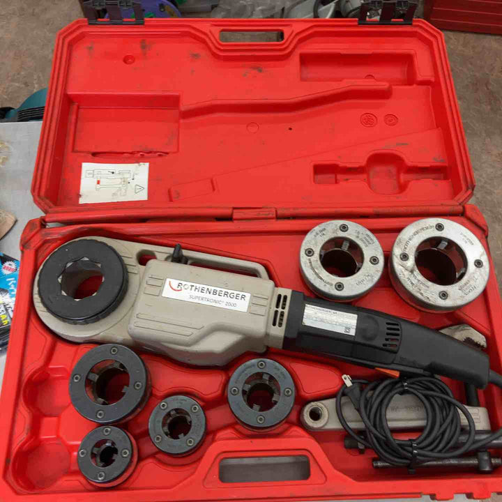 ◇アサダ(ASADA) ローテンベルガー(ROTHENBERGER) スーパートロニック2000 ねじ切り機 TYP SUPERTRONIC 2000【所沢店】