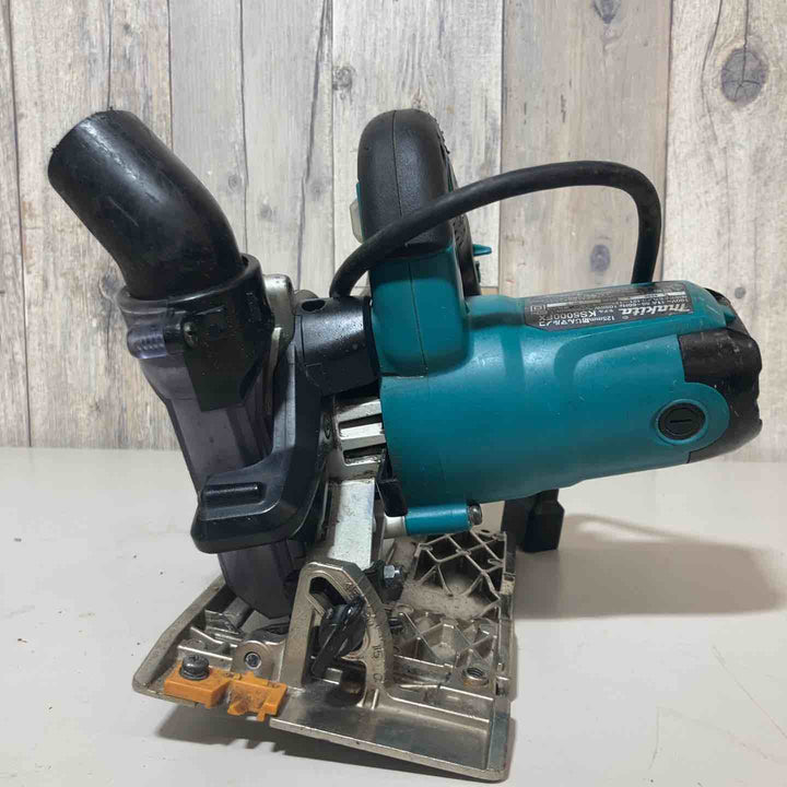 ★マキタ(makita) 防じん丸のこ KS5000FX　ベースゆがみ有り、コード被膜破れ有り【戸田店】