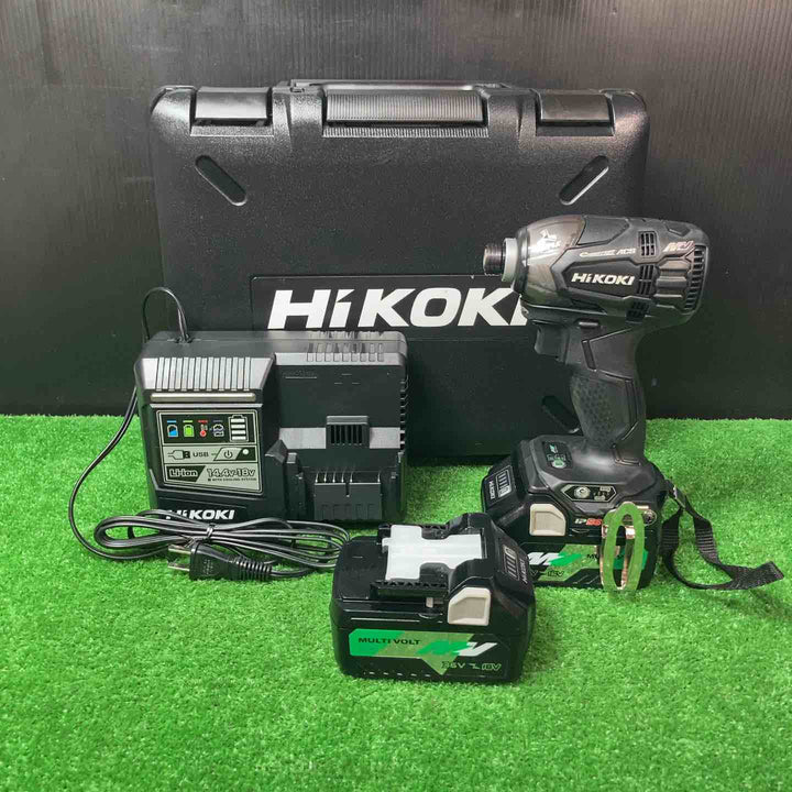 【超美品！】★ハイコーキ(HIKOKI ※旧:日立工機) コードレスインパクトドライバー WH36DA(2XPB) 【岩槻店】