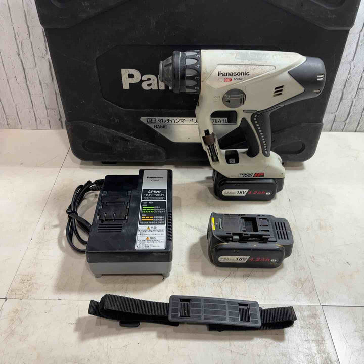 ★パナソニック(Panasonic) コードレスマルチハンマドリル EZ78A1LS2G-H【川口店】
